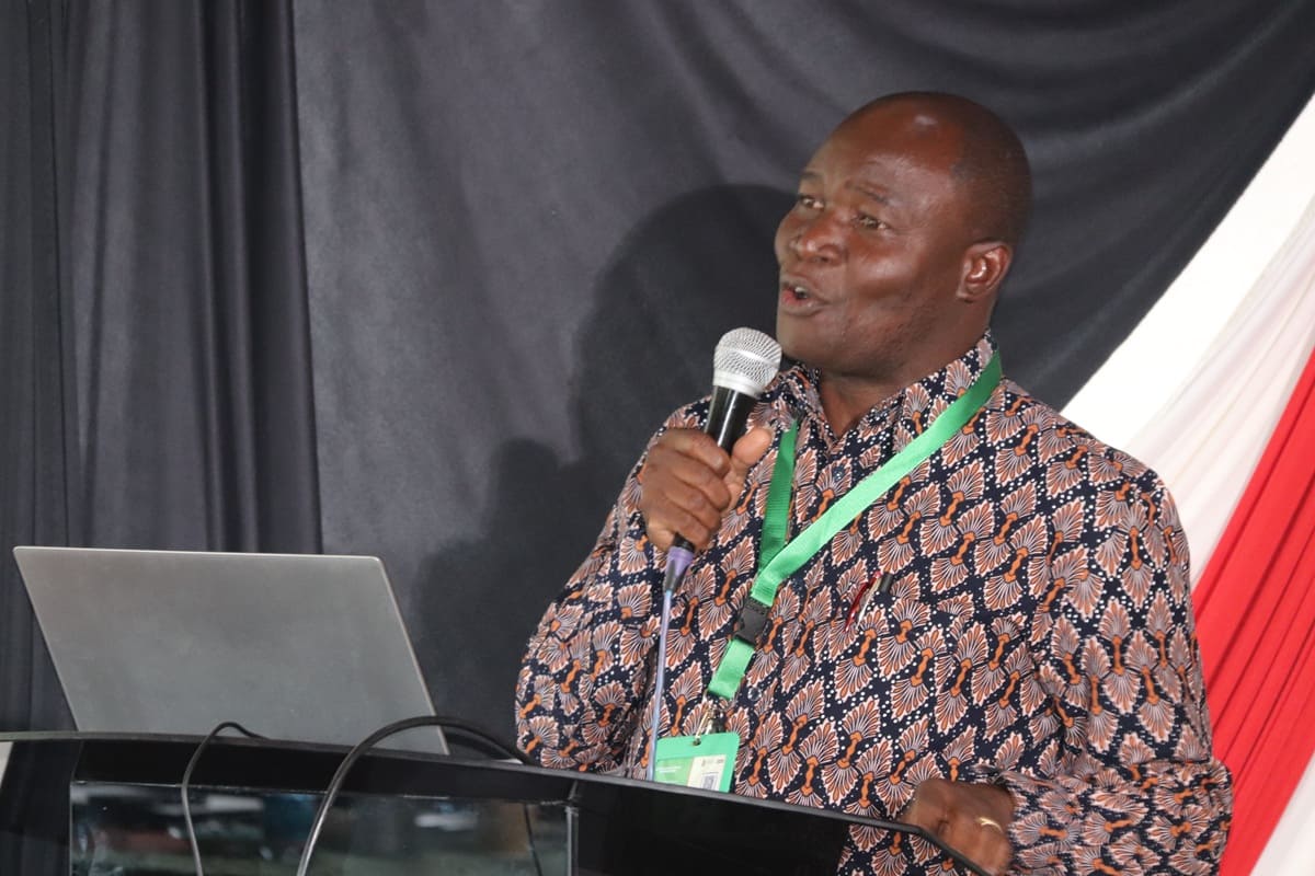 Pro.Mulwa during Biotech Symposium